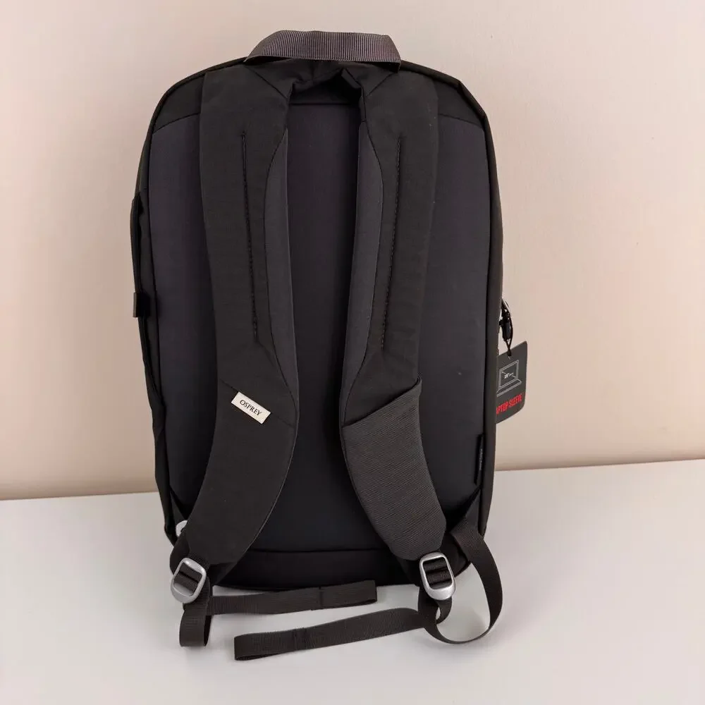 Osprey Arcane Large Day Backpack Bag Stonewash Black LOGO Embroidered Bendix